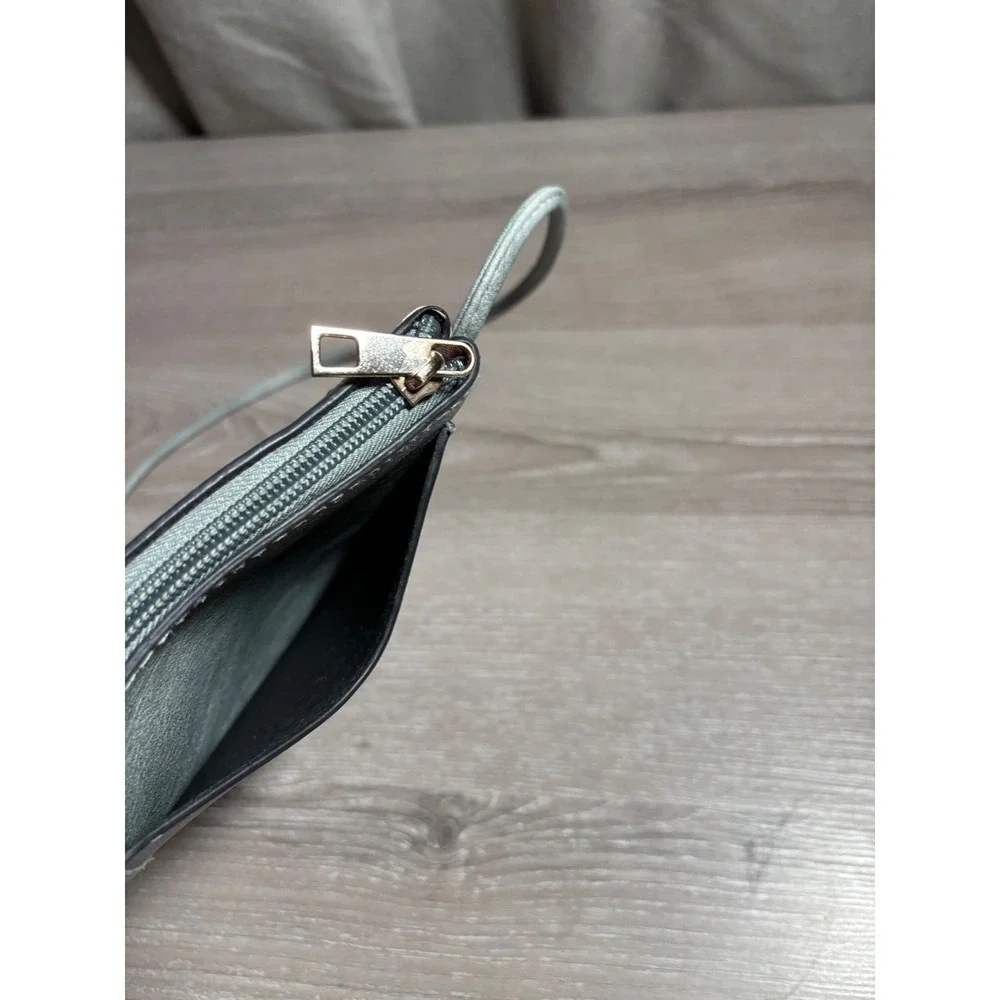 Hey Beautiful Sage Green Laser Cut Studded Crossbody Phone Bag Small Purse Rodeo